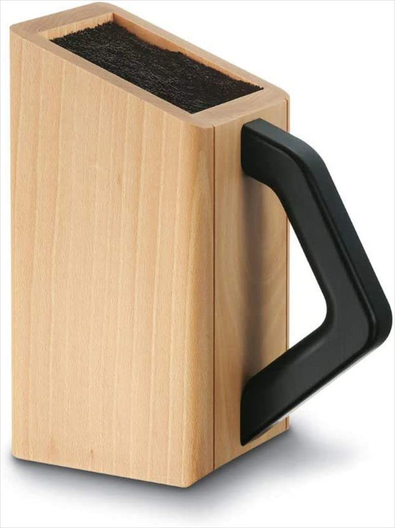 Victorinox Knife Block, Knife Storage, Cutlery Block, Beech Wood, Almond Beige