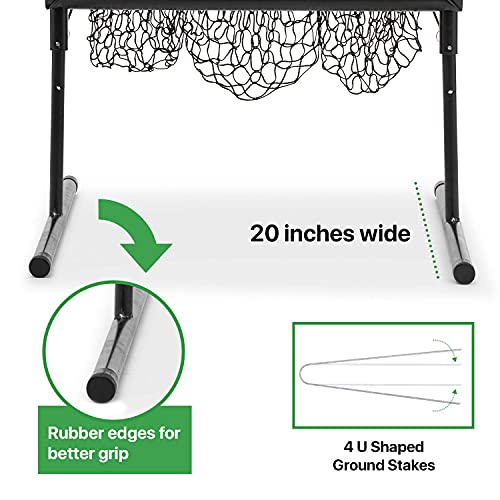 Pitching Net with Strike Zone Baseball Pitching Trainer Pitching