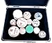 GMS Medication and Security Lock Box with New and Improved Metal Locks for Safe Storage of Prescriptions, Pills, Vials and Medications (Key Locking)