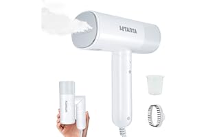 Letanta 2026 Clothes Steamer, 1000W Handheld Steamer for Clothes, 30-Second Heat-up, 5.07-Ounce Water Tank
