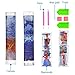 Diamond Painting, 2 Pack DIY Paint with Diamonds Full Drill, 5D Diamond Painting Kits for Adults, Four Seasons Tree & Rose Painting with Diamonds for Home Wall Decor by Number Kits (12X16inch)
