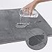 GRAND ERA Memory Foam Bath Mat Non Slip Absorbent Soft Velvet Microfiber Plush Shower Bathroom Rug Carpet, 20