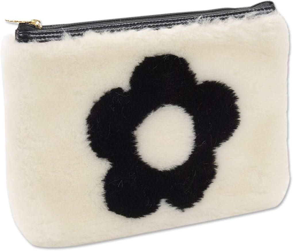 Amazon マリークワント Mary Quant マリクワ マリークアント ファージャカードデイジーフラットポーチ ホワイト Mary Quant マリークワント ポーチ