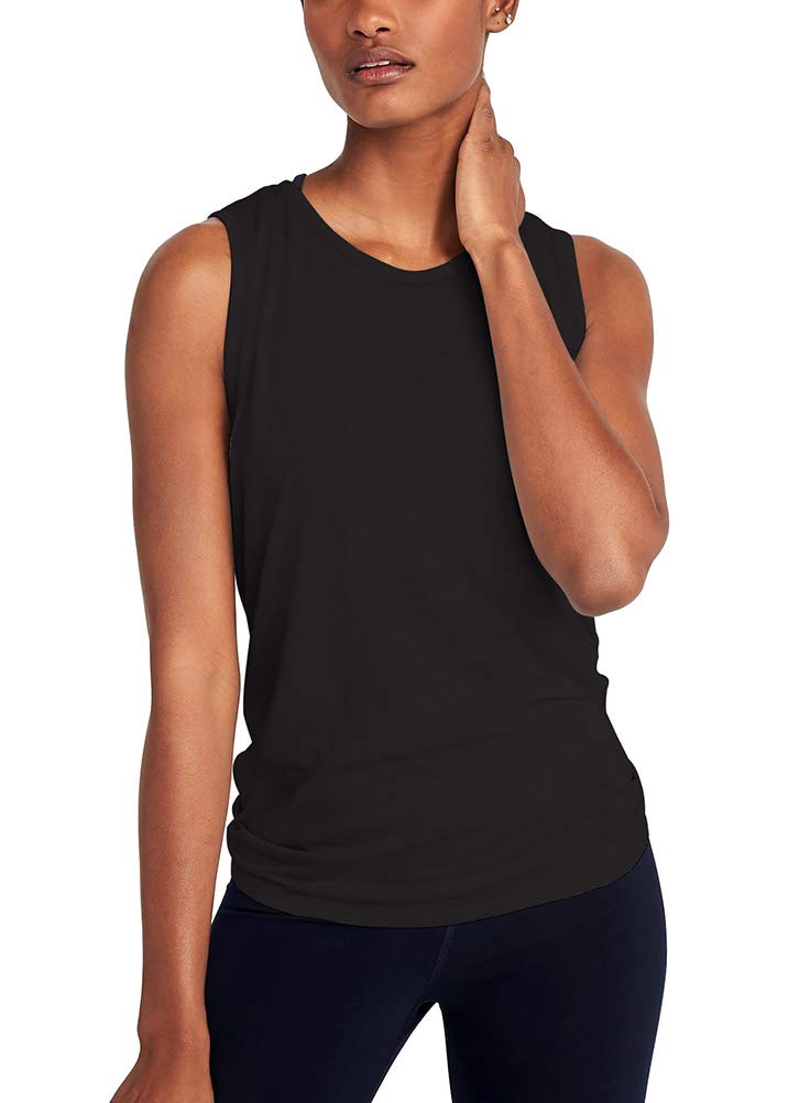 open back workout tops