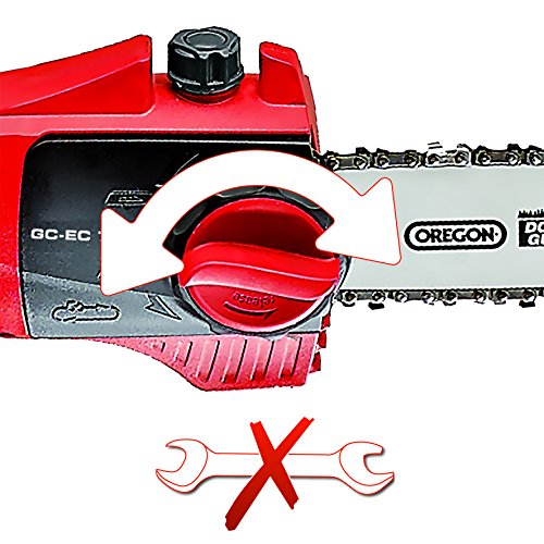 Einhell Elektro Hochentaster GC-EC 750 T (750 Watt, 180 mm Schnittlänge, Teleskopstiel bis 2,80 m, inkl. Tragegurt) – Bild 3