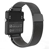 Garmin Vivoactive Acetate Watch Band, MoKo Milanese Loop Stainless Steel Mesh Replacement Strap for Garmin Vivoactive Acetate Sports GPS Smart Watch, Fit 5.7
