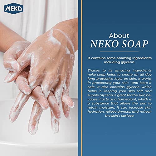 Neko Germicidal Soap 2.82 Oz / 80g Hand Sanitizer Family Bar Soap