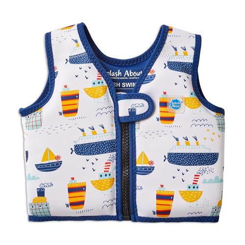 Splash About Go Splash Schwimmweste, Tug Boats, 2-4 Jahre