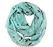Lina & Lily Spider and Web Print Women's Infinity Loop Scarf Halloween Accessory