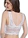 Intimate Portal Women Beaute Cotton Lace Wire Free Leisure Bralette White 36D 38B 38C