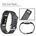 GEAK Bands for Fitbit Charge 2, Adjustable Sports Wrist Bands for Fitbit Charge 2, Small Classic Gray