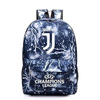 Ku-lee Juventus Fans Backpack-Kids Juventus School Bag Backpacks-Backpack for Travel,Outdoor