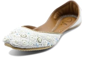 Women’s Embellished Jutti Pakistani Wedding Khussa Punjabi Juti