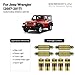 DODOFUN Deluxe Interior LED Lighting Kit for 2007-2017 Jeep Wrangler (9-pc Bulb 6000k) primary