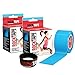 RockTape Kinesiology Tape for Athletes - 2 Inch x 16.4 Feet (Electric Blue)