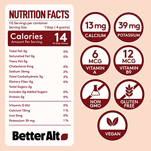 Better Alt Beet Root Powder, 100 Natural Nitric Oxide Booster, Beet