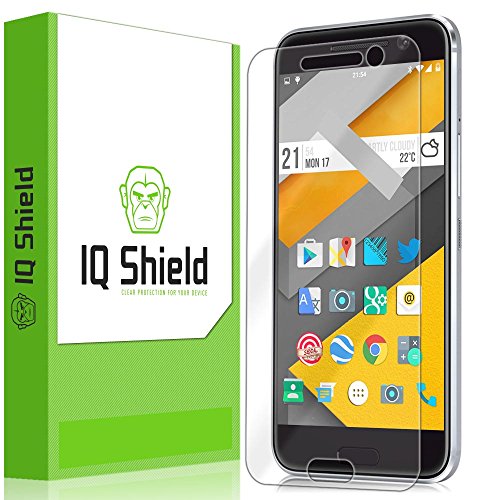 Htc 10 screen protector, iq shield liquidskin full cove…