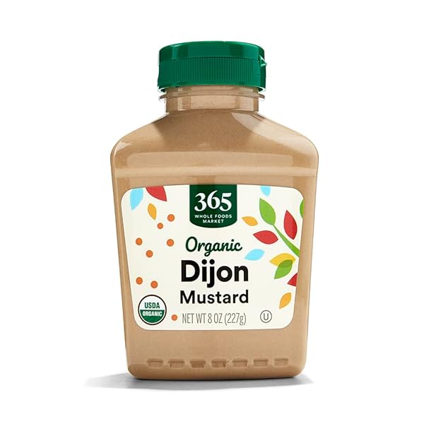 365 BY WHOLE FOODS MARKET, ORGANIC DIJON MUSTARD,...