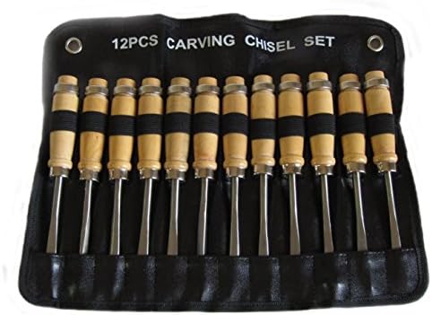 Japanese DIY Chisels NOMI Oire Chisel 12pcs SET Carpenter's Tool