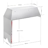 SFriding Aluminum Boat Steering Console Mount with Plywood Reinforced Face for Most Aluminum or Fiberglass Boat