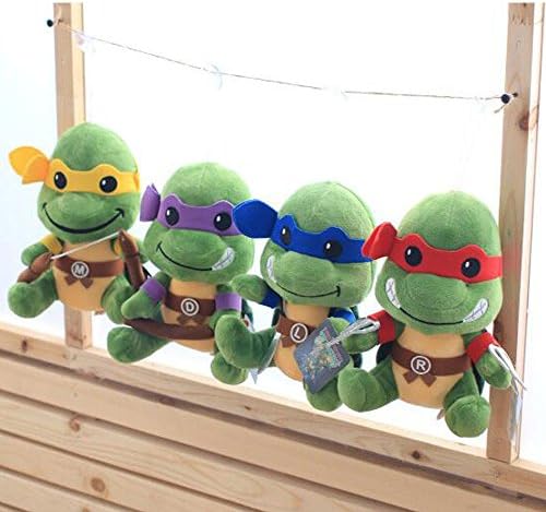 Teenage Mutant Ninja Turtles Plush Toys Dolls 4PCS Action Figure