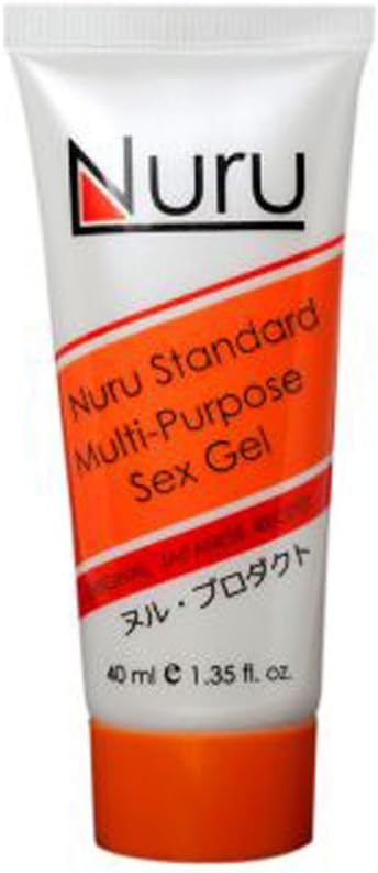 Nuru Standard 40 Mg Massage Gel, Seaweed Gel Formula Dries Quickly