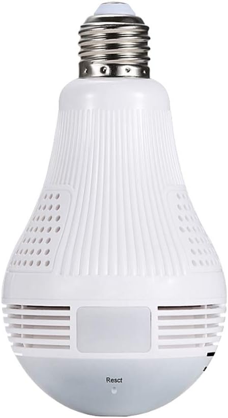 Light Bulb Camera,Include 32GB Card 1080P WiFi Security Camera, 2MP Wireles IP LED Cam,360 Degrees Panoramic VR Indoor/Outdoor Home Surveillance Cameras,Motion Detection/Night Vision/Alarm