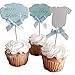 Baby Boy Cupcake Toppers 