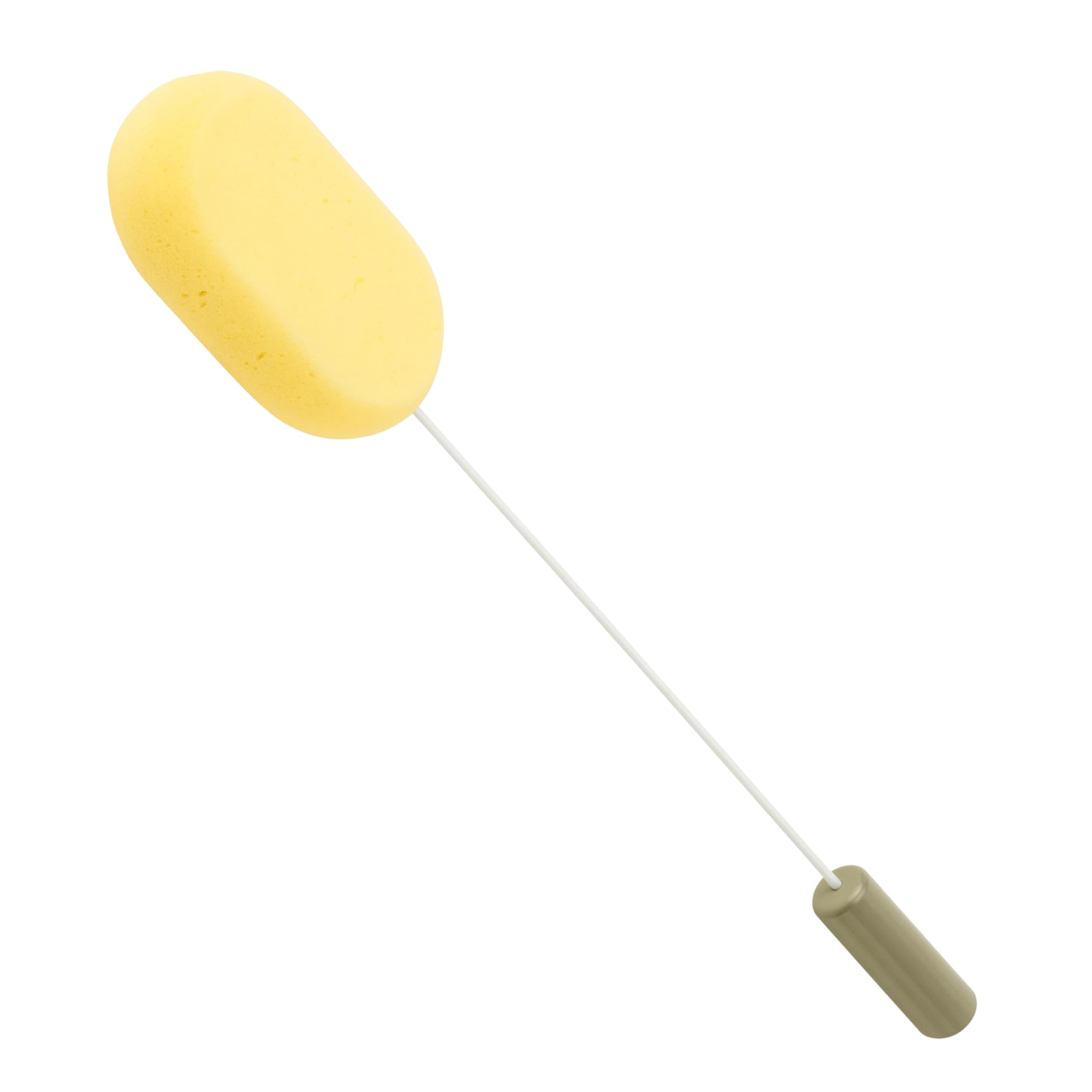 Homecraft Long Handled Sponge, Bendable Shower Sponge with Flexible Handle, Back Scrubber, Bathroom Aid, Back Scrubber Mobility Aid, 38cm, Retail Packed