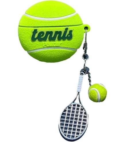 Amazon.com: GCVXRUD for Airpods Pro 3 Case, Cute Fun 3D Tennis