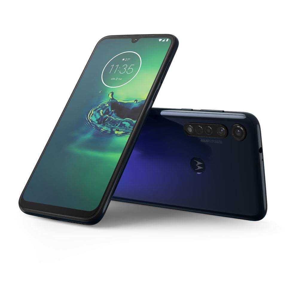 Motorola Moto G8 plus (6,3"FHD u-notch display, Dolby® stereo speakers, 64 GB/ 4GB, Android 9.0, Dual SIM Smartphone), Cosmic blue