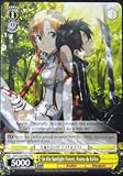 Weiss Schwarz - In the Sunlight Forest, Asuna & Kirito - SAO/S26-PE02 - PR (SAO/S26-PE02) - Weiss Schwarz Promos