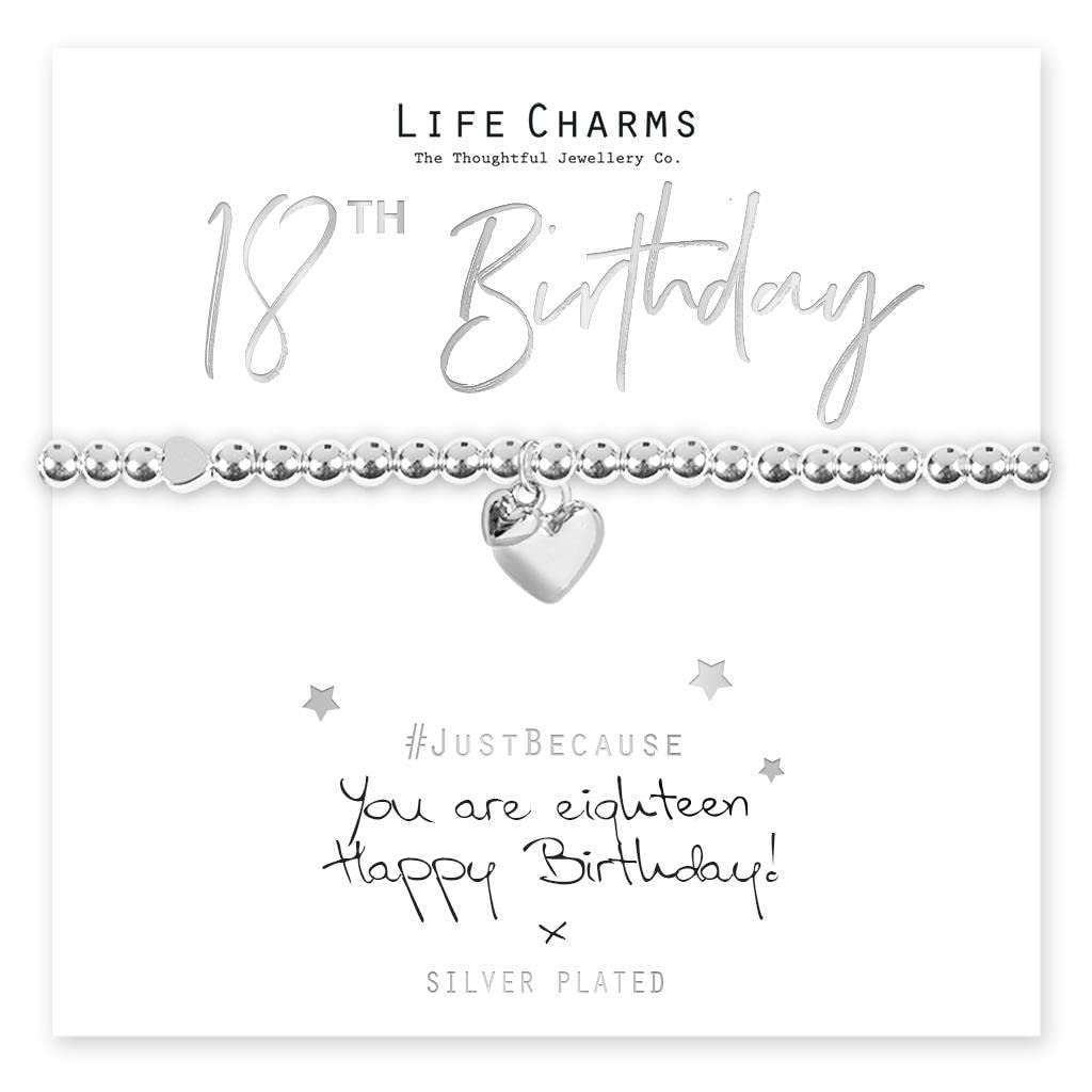 Life Charms Happy 18th Birthday Bracelet