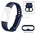 iGK Replacement Bands Compatible for Fitbit Alta and Fitbit Alta HR, Newest Adjustable Sport Strap Smartwatch Fitness Wristbands Black Navy Grey Small