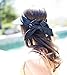 Simplicity UPF 50+ UV Protection Wide Brim Sun Visors for Women,Denim