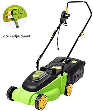 electric lawn mower and weed eater
