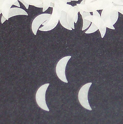 Glow in The Dark Confetti Moons (6 Packets)