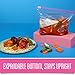 Ziploc Quart Food Storage Bags, Stay Open Design with Stand-Up Bottom, Easy to Fill, 48 Count