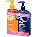 Clean & Clear 2-Pack Day and Night Face Cleanser Citrus Morning Burst Facial Cleanser with Vitamin C and Cucumber, Relaxing Night Facial Cleanser with Sea Minerals, Oil Free & Hypoallergenic Face Washthumb 4