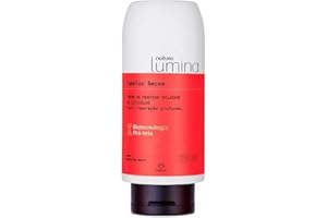 natura - Linha Lumina (Cabelos Secos) - Creme para Pentear Selador de Cuticulas 250 Ml - (Lumina (Dry Hair) Collection - Cuticle Sealing Combing Cream 8.45 Fl Oz)