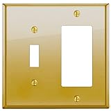 Rio Salto BRASS High Polished Gold Light Switch