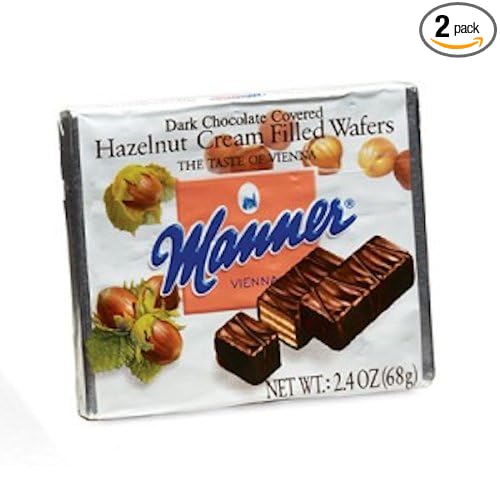 Manner Dark chocolate cov waf 2.4oz (073935014558)
