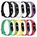 honecumi Replacement Band for Xiaomi Band 2 Bands Wristband Xiao mi 2 Watch Strap/Band/Bracelet for Men & Women-Colorful Bands for Xiao Mi Band 2 Wristband Replacement Accessory (No Tracker)