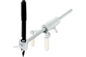 QWORK Auto Body Repair Scriber Tool Set - Adjustable Range 0-20cm for Precision Automobile Dent Repair and Car Body Line Mark