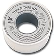 Gasoila PTFE Thread Seal Tape – Professional-Grade, 3/4 Inch x 576 Inch, High-Density Thread Tape for Plumbing, HVAC, Gas Lines, Water Pipes, and Air Compressors – Leak-Proof Seal, Non-Toxic