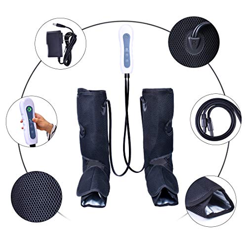 Leg Massager, Air Compression Leg Massager for Circulation and Relaxation - Thumbnail 6