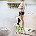 Petvins Dog Life Jacket Inflatable Pet Life Preserver Adjustable Air Sac Swiming Coat Safety Vest Fluorescent Green Small