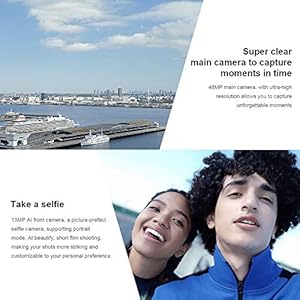 Xiaomi Redmi Note 9 4GB 128GB Smartphone 48MP Quad Camera MTK Helio G85 Octa core 6.53"FHD Telefono cellulare (Grey) - immagine 7