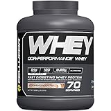Cellucor Whey Protein Isolate & Concentrate Blend Powder with BCAAs, Post Workout Recovery Drink, Gluten Free Low Carb Low Fat, Cinnamon Swirl, 70 Servings