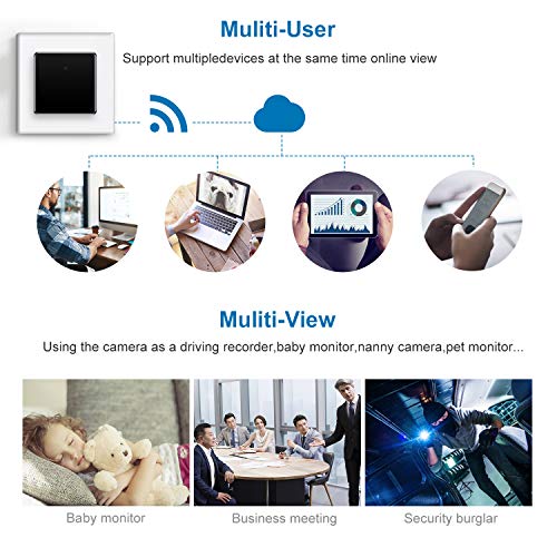 6 Wireless+Cameras+Charger+Security+Detection